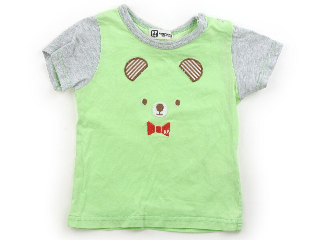 Rakuten - ニットプランナー（KP） Knit Planner(KP) Tシャツ・カットソー 80 男の子 黄緑・グレー 子供服 ベビー服 キッズ アウトレット ユーズド 【中古】キッズ・ベビー・マタニティ