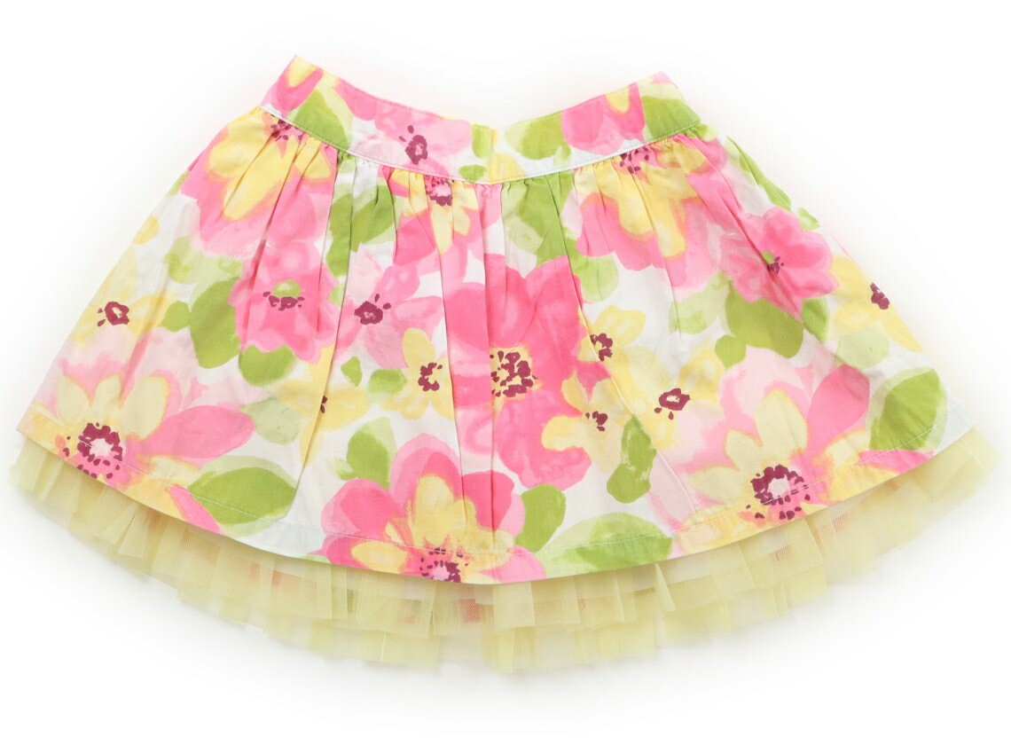 ジンボリー Gymboree スカート 100 女の子 花柄ピンクイエローグリーン 子供服 ベビー服 キッズ アウトレット ユーズド 【中古】キッズ ベビー マタニティ