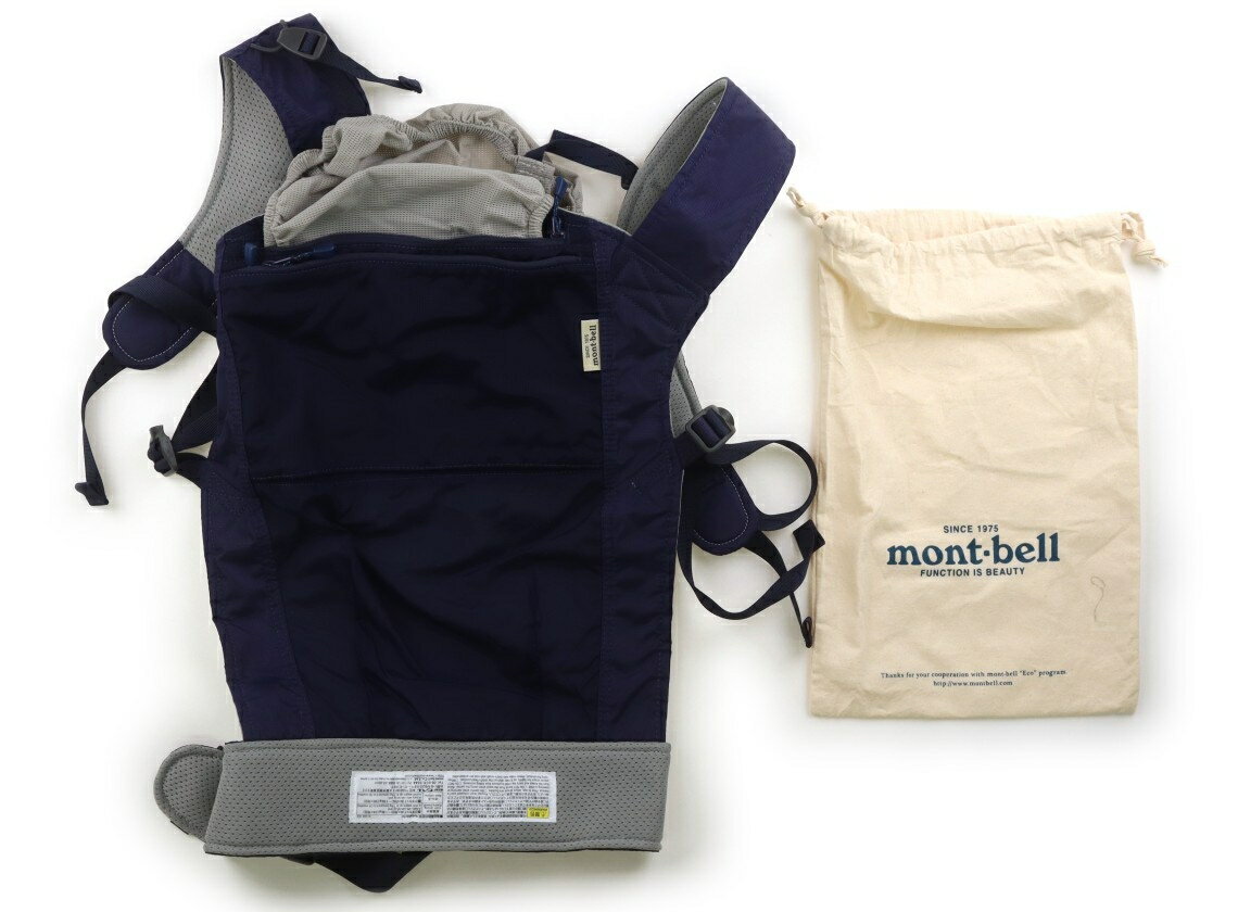 　ブランド 　mont-bell(モンベル) 　カテゴリー 　抱っこひも・スリング 　サイズ 　ママ向けアイテム 　色 　ネイビー、グレー 　状態 　★★★★ 　記名 　なし 　ジャンル 　Baby ポケッタブルベビーキャリアです。対面抱き：腰がすわってから（6カ月位）〜13kg（24カ月位）、おんぶ：腰がすわってから（6カ月位）〜15kg（36カ月位）。説明書と収納袋付き。使用感はありますが、きれいな状態です。 ＊【状態】【サイズ】に関しての詳しい説明はこちら