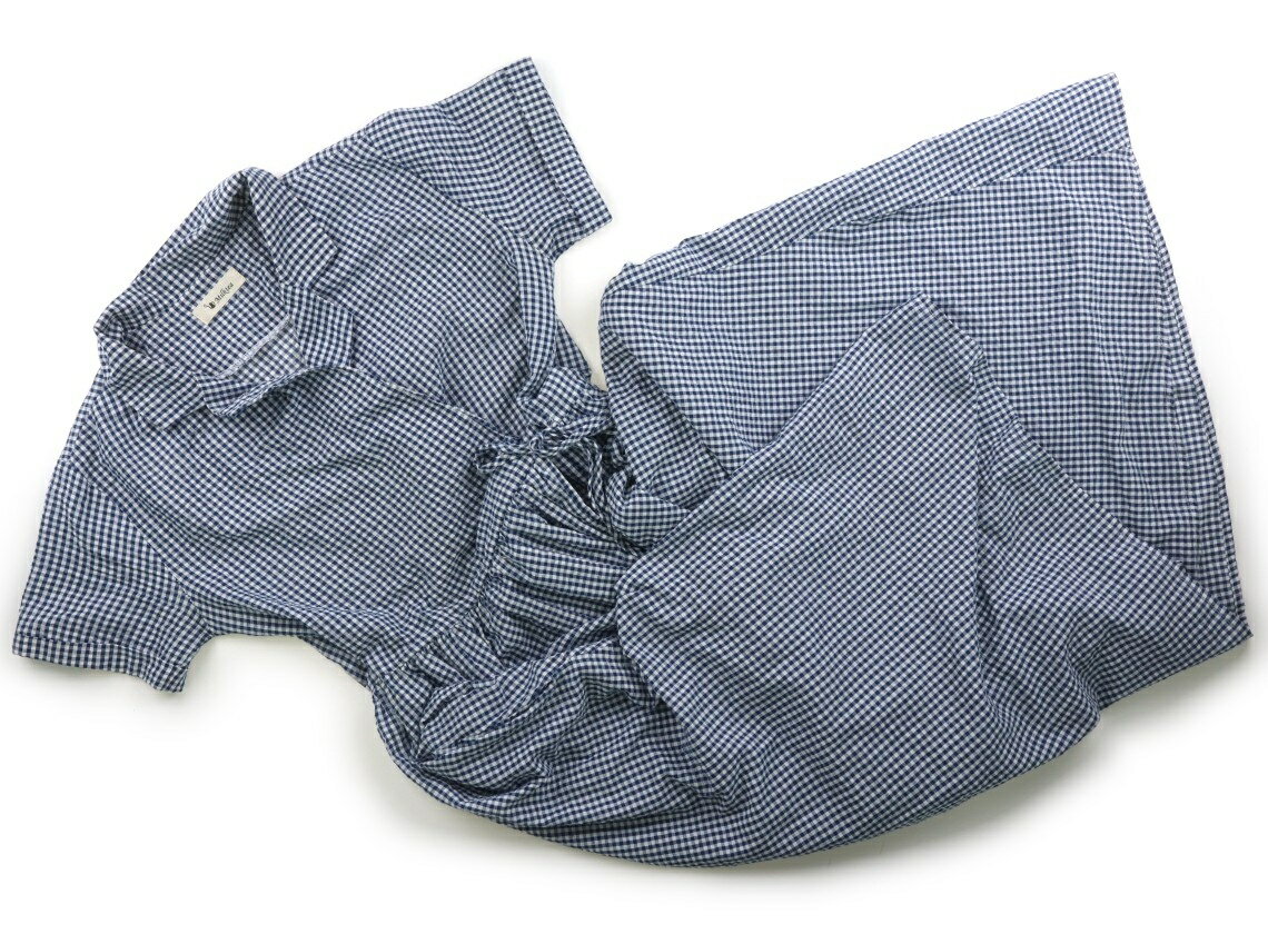 Dresses - ミルクティー Milk Tea マタニティワンピース ママ向けアイテム 紺・白チェック 子供服 ベビー服 キッズ アウトレット ユーズド 【中古】キッズ・ベビー・マタニティ