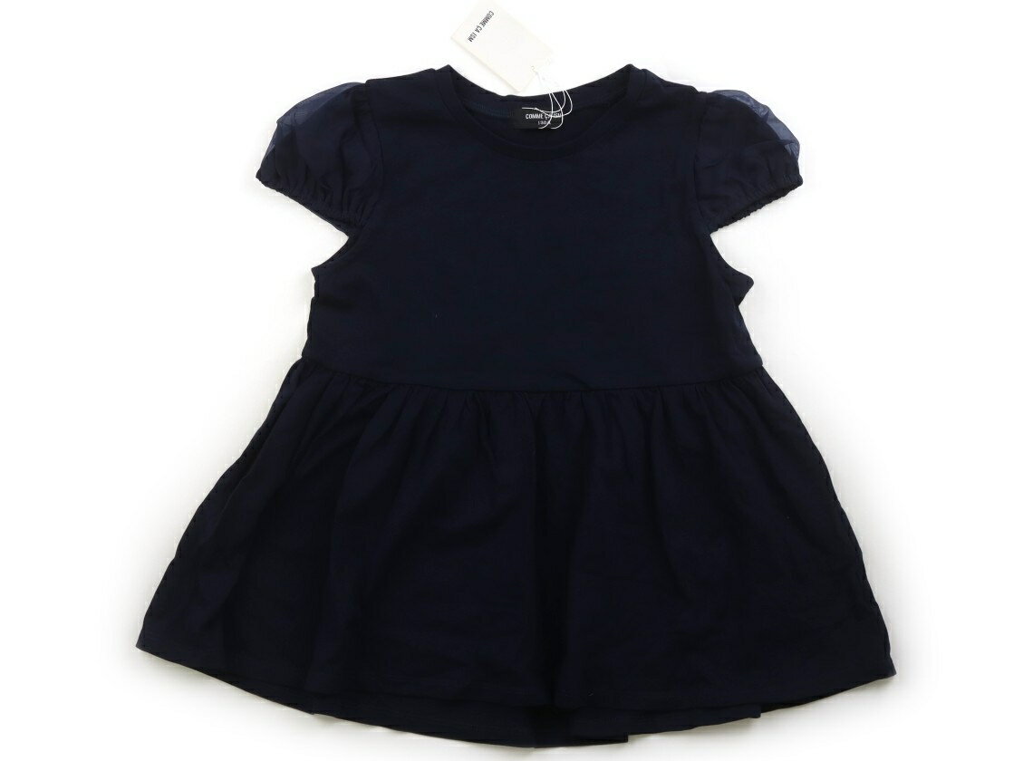 コムサイズム COMME CA ISM ワンピース 130 女の子 ネイビー 子供服 ベビー服 キッズ アウトレット ユーズド 【中古】キッズ・ベビー・マタニティ