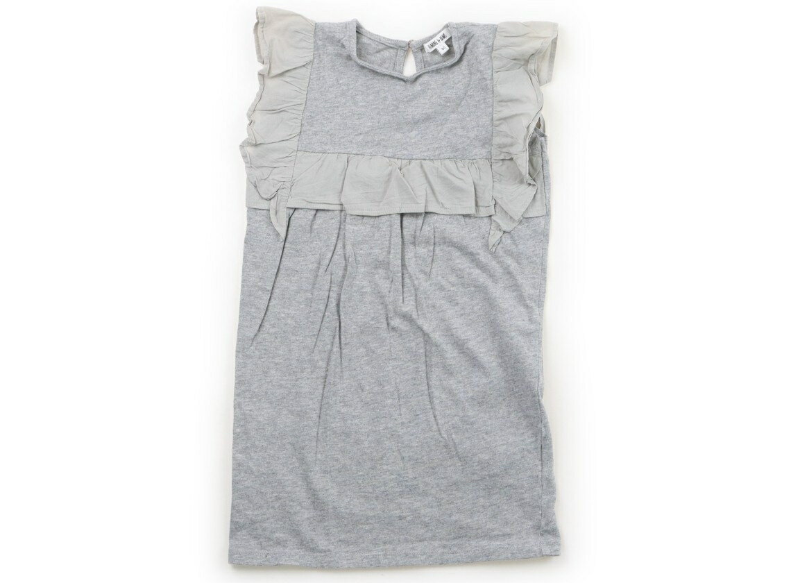ビーミングバイビームス B:MING by BEAMS ワンピース 90 女の子 グレー、フリル 子供服 ベビー服 キッズ アウトレット ユーズド 【中古】キッズ・ベビー・マタニティ
