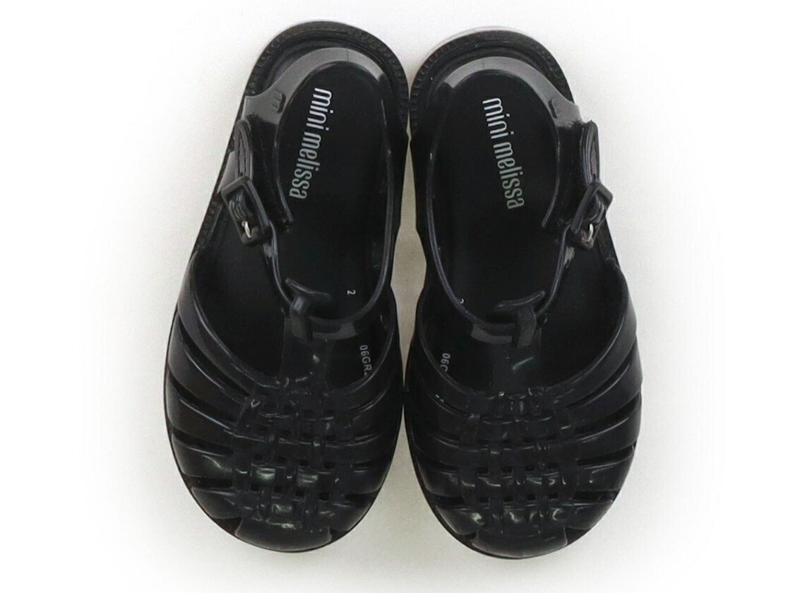 メリッサ Melissa サンダル 靴14cm〜 女の子 ブラック 子供服 ベビー服 キッズ アウトレット ユーズド 【中古】キッズ・ベビー・マタニティ
