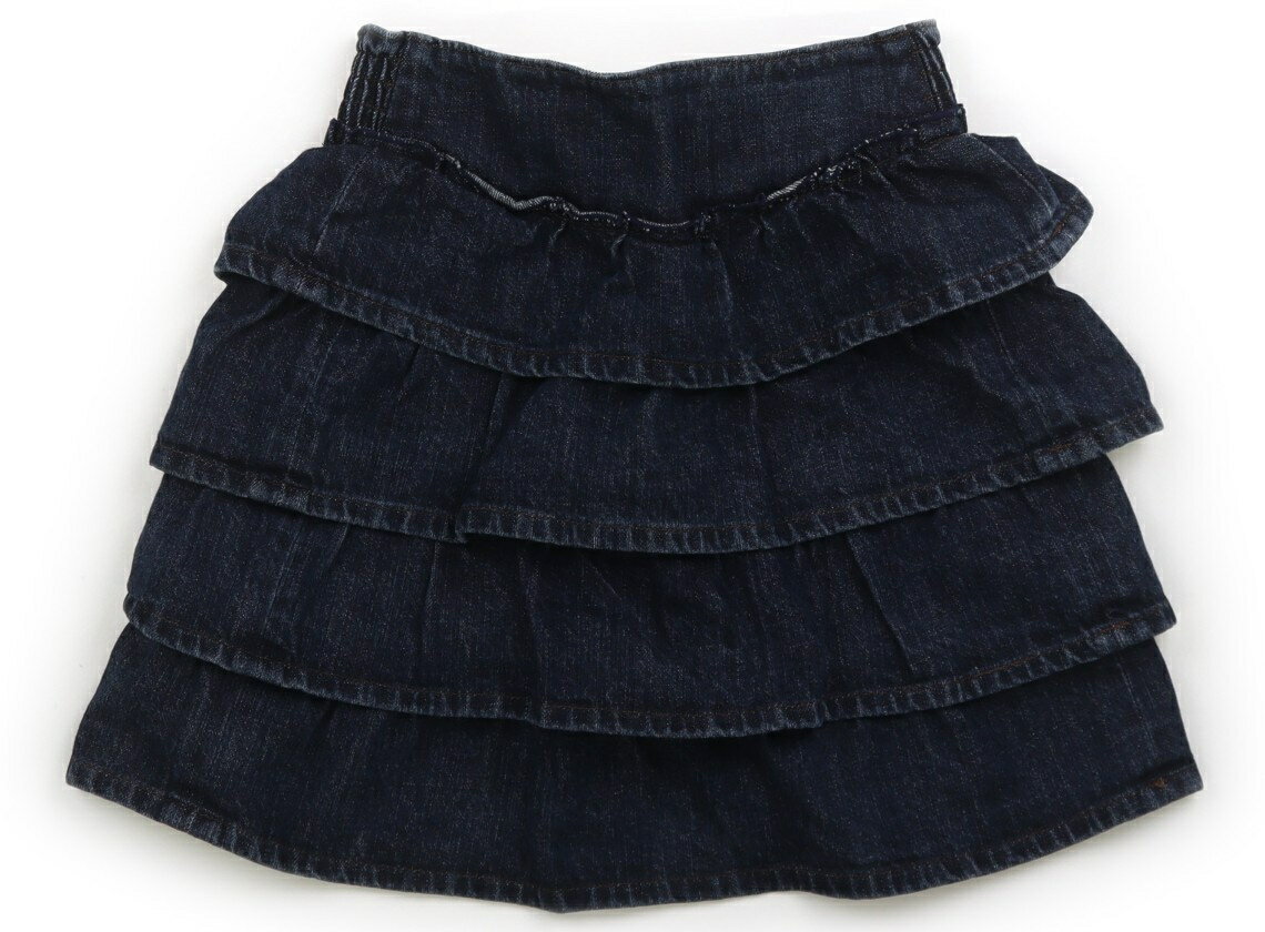 コムサデモード COMME CA DU MODE スカート 130 女の子 インディゴブルー 子供服 ベビー服 キッズ アウトレット ユーズド 【中古】キッズ・ベビー・マタニティ