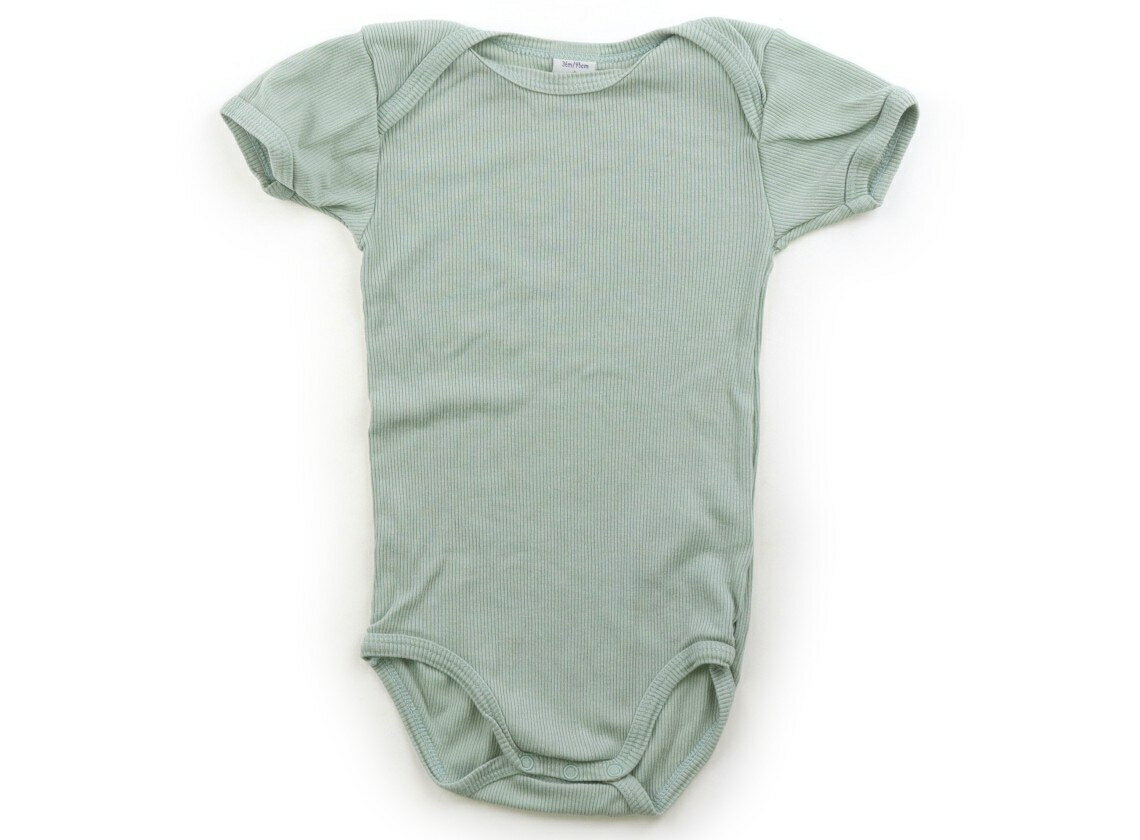 プチバトー PETIT BATEAU ロンパース 95 男の子 くすみグリーン 子供服 ベビー服 キッズ アウトレット ユーズド 【中古】キッズ・ベビー・マタニティ