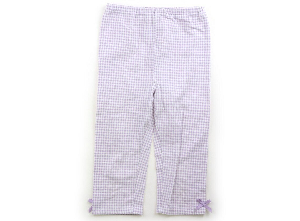 Spats - プティマイン petit main レギンス 120 女の子 チェック柄ラベンダーホワイト 子供服 ベビー服 キッズ アウトレット ユーズド 【中古】キッズ・ベビー・マタニティ