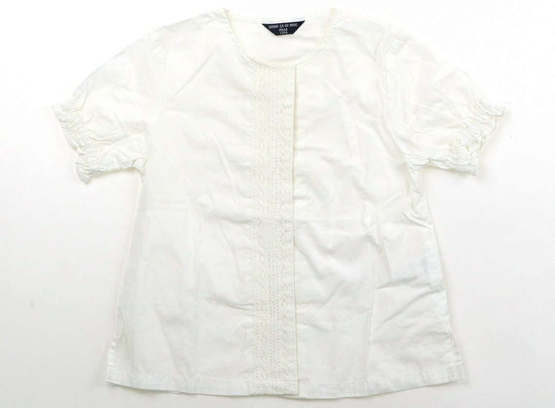 コムサデモード COMME CA DU MODE シャツ・ブラウス 120 女の子 白 子供服 ベビー服 キッズ アウトレット ユーズド 【中古】キッズ・ベビー・マタニティ