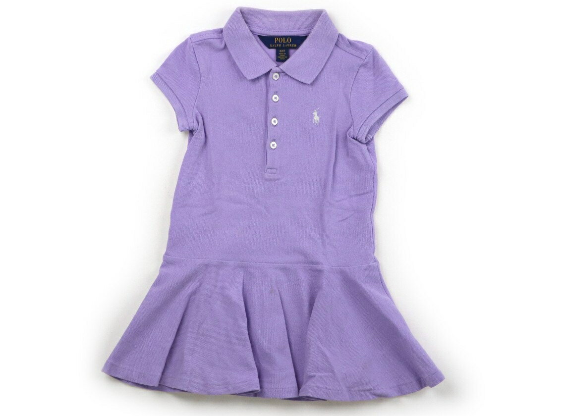 ポロラルフローレン POLO RALPH LAUREN ワンピース 100 女の子 ラベンダーパープル 子供服 ベビー服 キッズ アウトレット ユーズド 【中古】キッズ・ベビー・マタニティ
