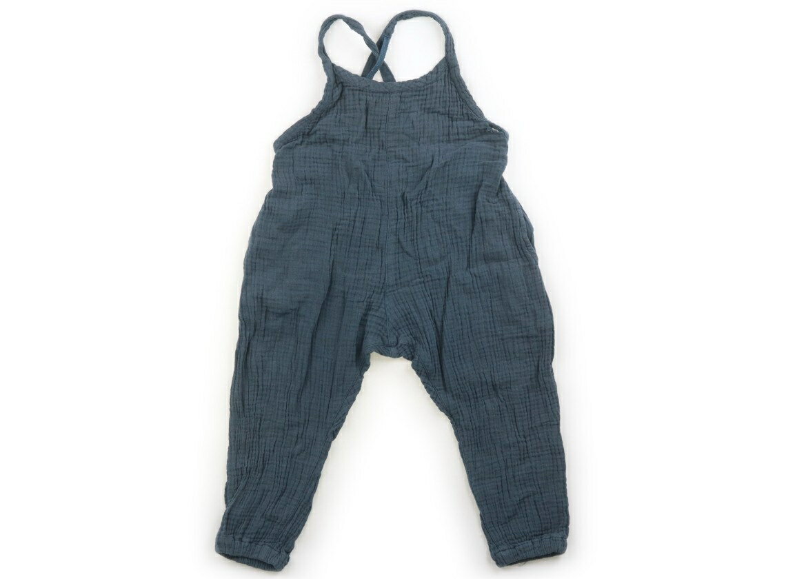 ビーミングバイビームス B:MING by BEAMS オーバーオール 80 男の子 ディープグリーン 子供服 ベビー服 キッズ アウトレット ユーズド 【中古】キッズ・ベビー・マタニティ
