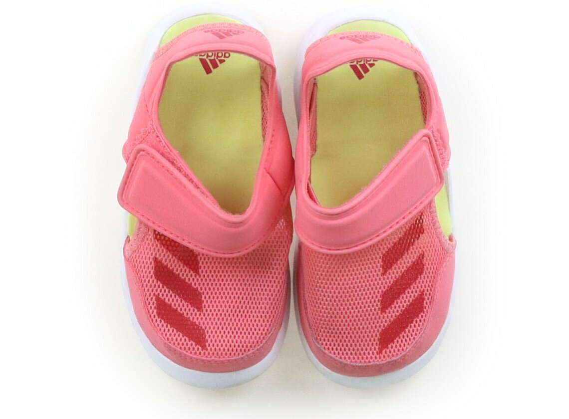 アディダス Adidas サンダル 靴15cm〜 女の子 ピンク 子供服 ベビー服 キッズ アウトレット ユーズド 【中古】キッズ・ベビー・マタニティ
