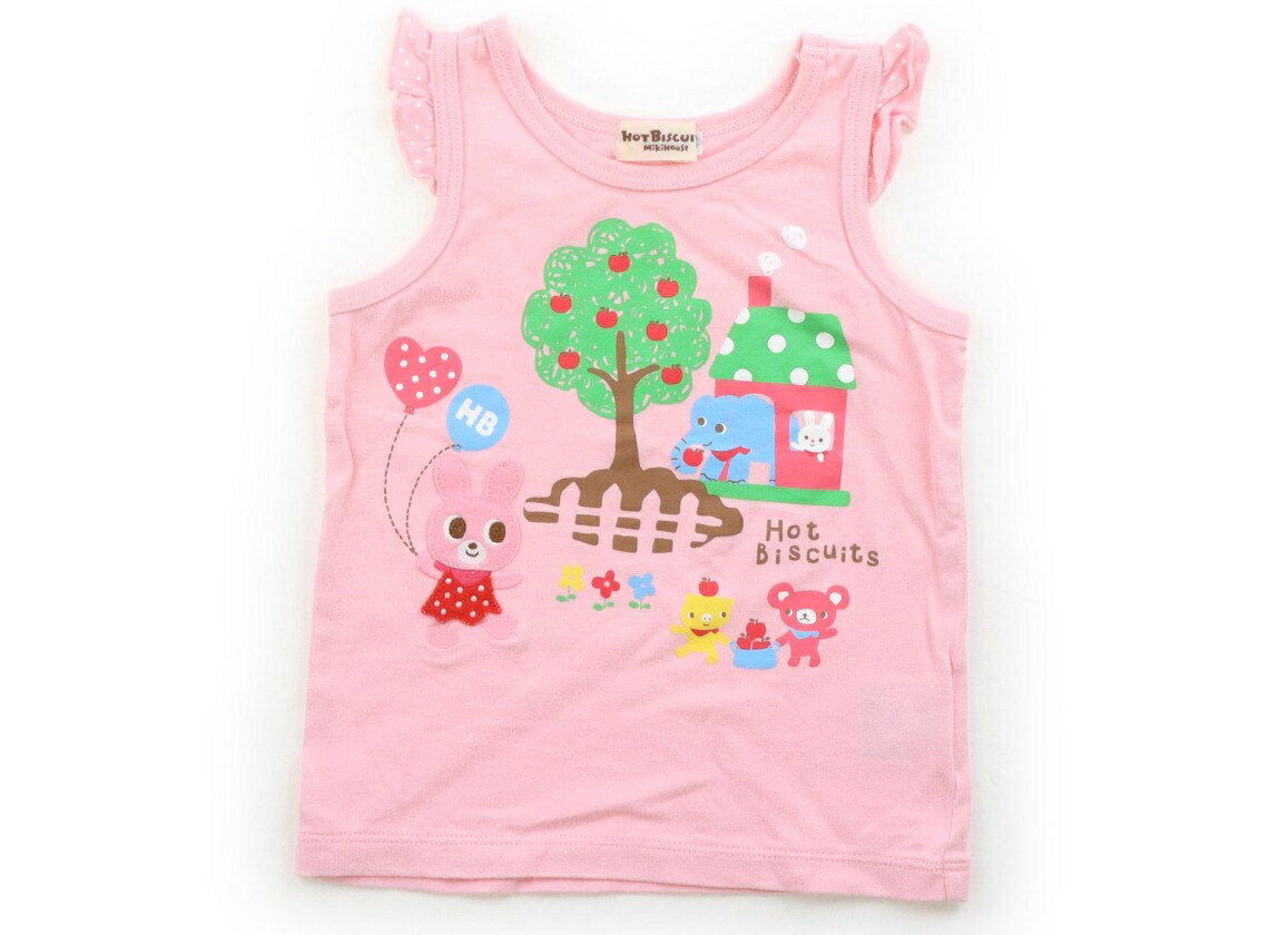 Sleeveless, Tank Tops - ホットビスケッツ Hot Biscuits タンクトップ・キャミソール 80 女の子 ピンク 子供服 ベビー服 キッズ アウトレット ユーズド 【中古】キッズ・ベビー・マタニティ