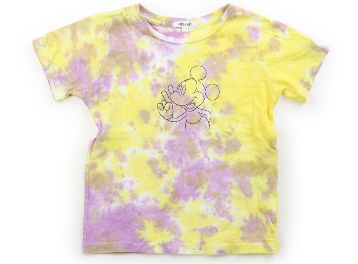 ビーミングバイビームス B:MING by BEAMS Tシャツ・カットソー 110 男の子 黄色、パープル、ブラウン 子供服 ベビー服 キッズ アウトレット ユーズド 【中古】キッズ・ベビー・マタニティ