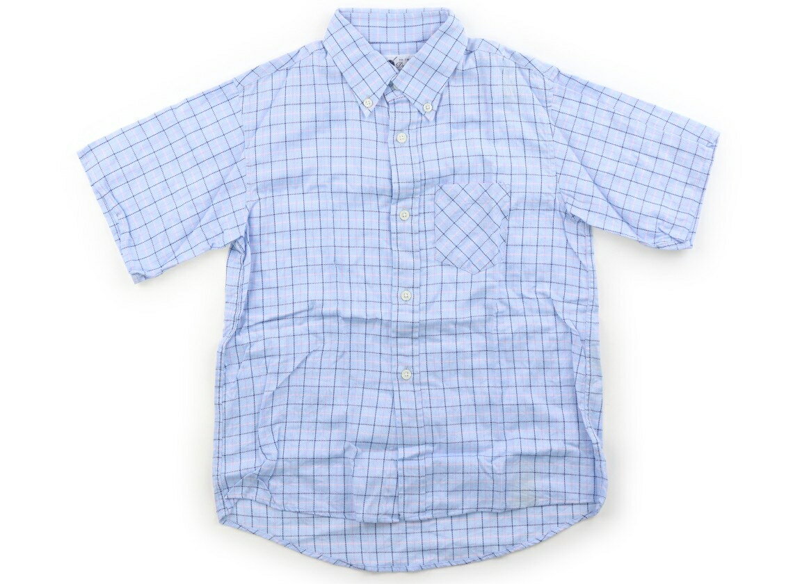 Other - ドレッサージュ Dressage シャツ・ブラウス 130 男の子 サックス・ピンク・ブルーチェック 子供服 ベビー服 キッズ アウトレット ユーズド 【中古】キッズ・ベビー・マタニティ
