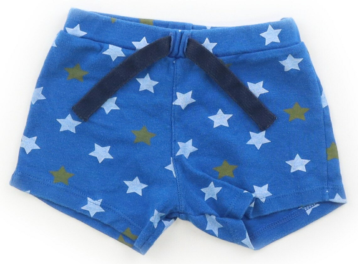プチバトー PETIT BATEAU ショートパンツ 70 男の子 ブルー・スター柄 子供服 ベビー服 キッズ アウトレット ユーズド 【中古】キッズ・ベビー・マタニティ