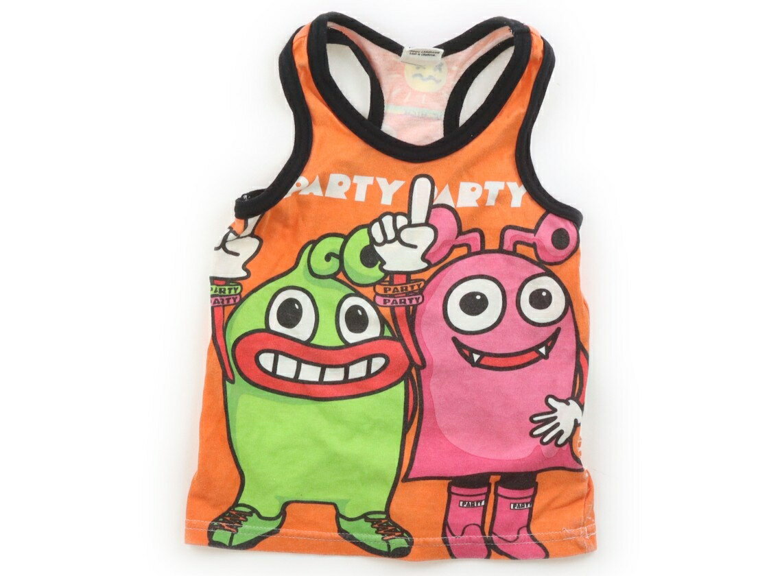 Party Party Tank Top/Camisole, Size 100, Boys, Orange/Green/Pink, Children's Clothing, Baby Clothes, Kids, Outlet, Used [Pre-owned] Kids, Baby, Maternity