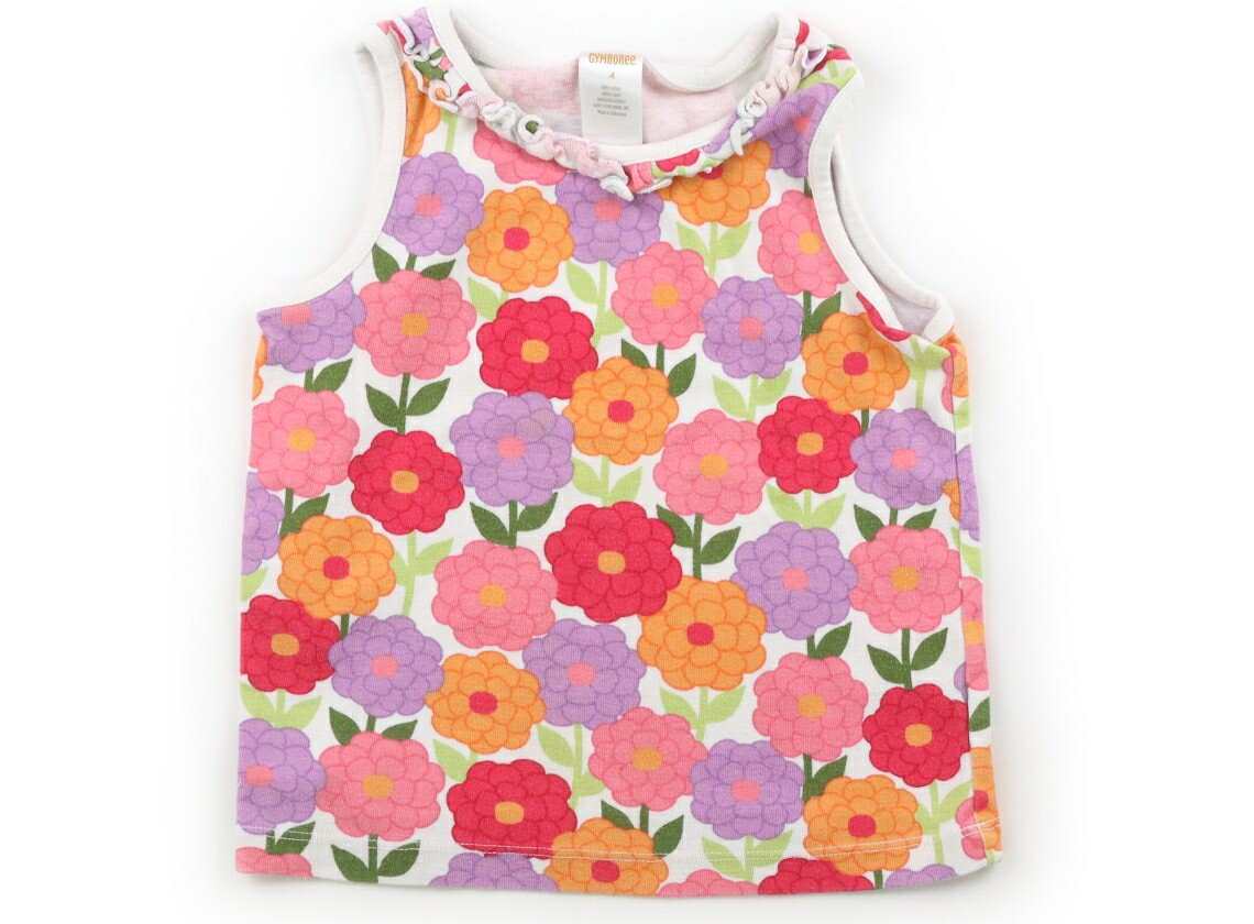 짐보리 Gymboree 탱크 탑 캐미솔 100 여자 흰색 · 꽃 무늬 어린이 옷 아기 옷 키즈 아울렛 유즈드 [중고] 키즈·베이비·산성