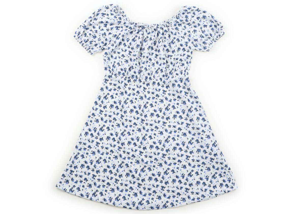ザラ ZARA ワンピース 120 女の子 白、青、花柄 子供服 ベビー服 キッズ アウトレット ユーズド 【中古】キッズ・ベビー・マタニティ