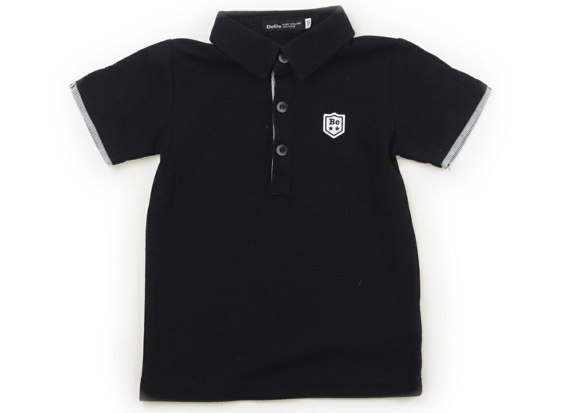 Polo衫 - べべ BeBe ポロシャツ 100 男の子 黒 子供服 ベビー服 キッズ アウトレット ユーズド 【中古】キッズ・ベビー・マタニティ