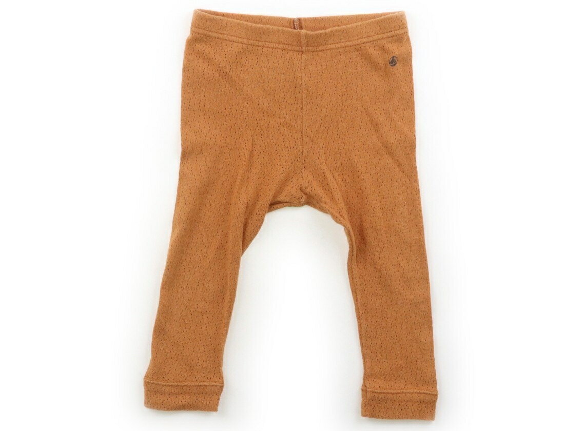 プチバトー PETIT BATEAU レギンス 70 女の子 テラコッタ 子供服 ベビー服 キッズ アウトレット ユーズド 【中古】キッズ・ベビー・マタニティ