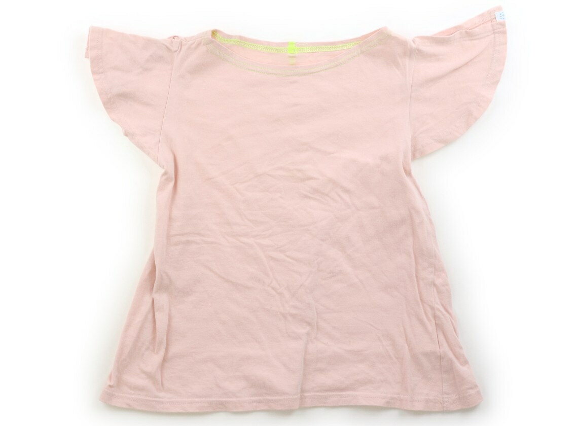 Rakuten - ビームス BEAMS Tシャツ・カットソー 120 女の子 ピンク、黄色のライン 子供服 ベビー服 キッズ アウトレット ユーズド 【中古】キッズ・ベビー・マタニティ