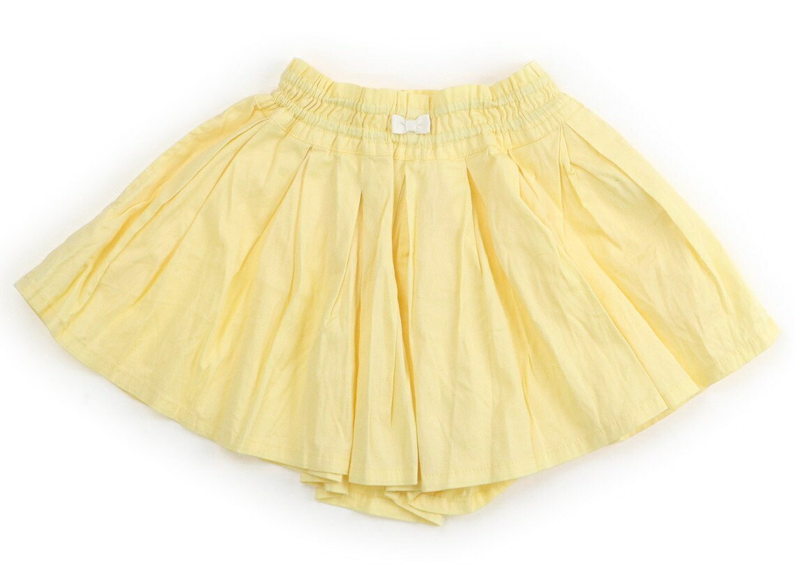 プティマイン petit main キュロット 90 女の子 イエロー 子供服 ベビー服 キッズ ...