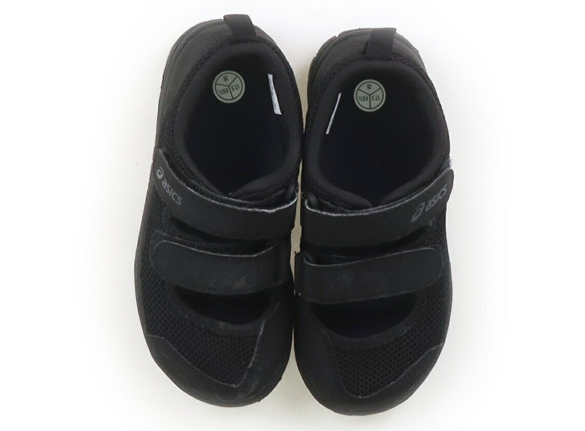 Rakuten - アシックス Asics スニーカー 靴17cm〜 男の子 ブラック 子供服 ベビー服 キッズ アウトレット ユーズド 【中古】キッズ・ベビー・マタニティ