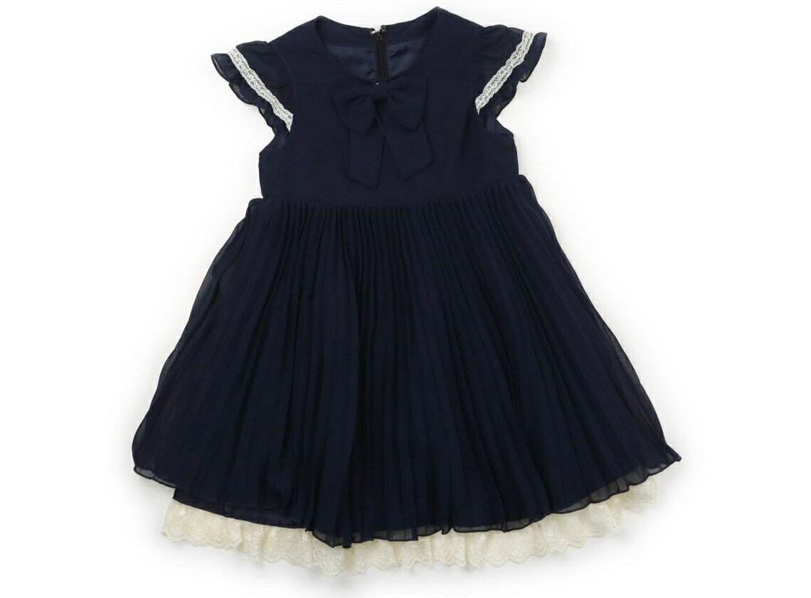 エニィファム anyFAM ワンピース 120 女の子 ネイビー 子供服 ベビー服 キッズ アウトレット ユーズド 【中古】キッズ・ベビー・マタニティ