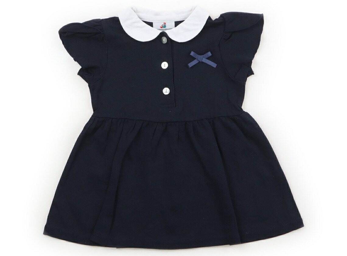 ペアレンツドリーム Parents Dream ワンピース 80 女の子 紺 子供服 ベビー服 キッズ アウトレット ユーズド 【中古】キッズ・ベビー・マタニティ
