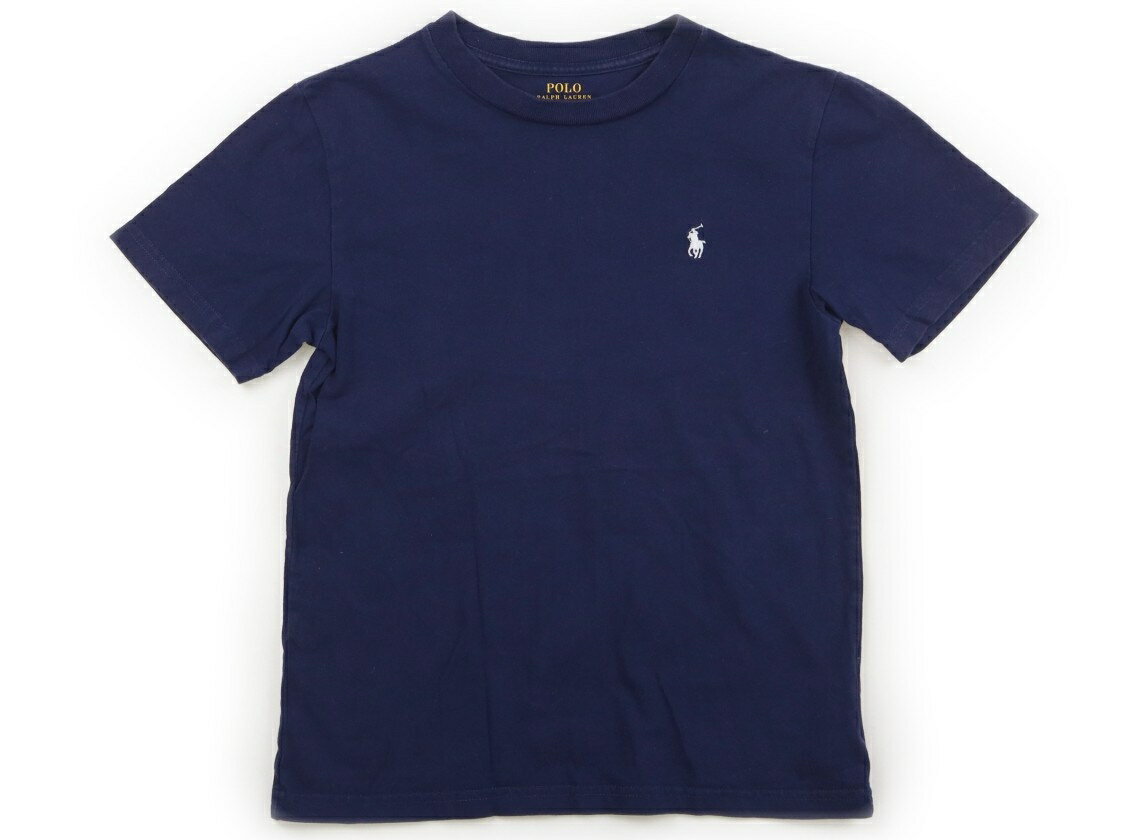 ポロラルフローレン POLO RALPH LAUREN Tシャツ・カットソー 140 男の子 ネイビー 子供服 ベビー服 キッズ アウトレット ユーズド 【中古】キッズ・ベビー・マタニティ