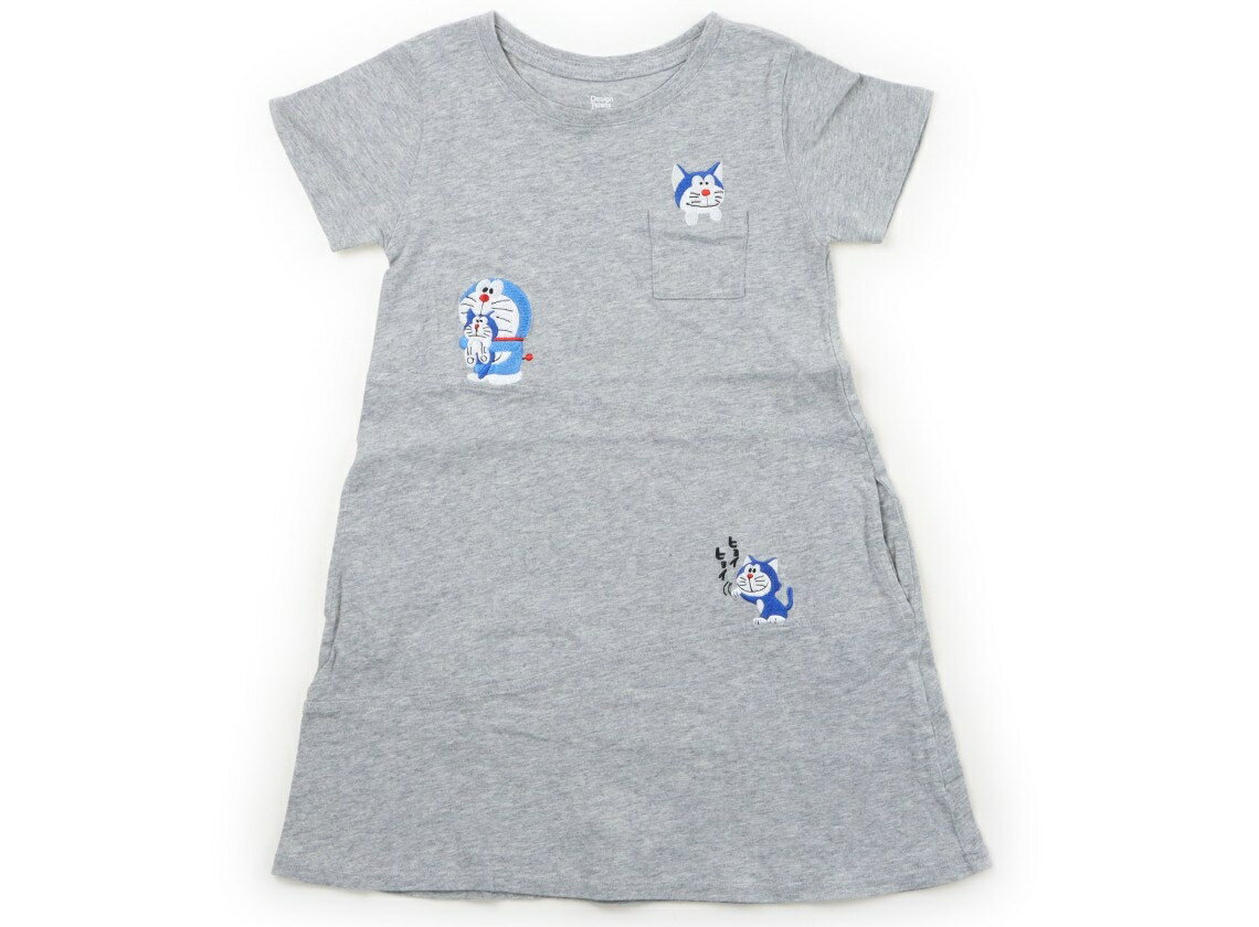 グラニフ graniph ワンピース 110 女の子 グレー ドラえもん 子供服 ベビー服 キッズ アウトレット ユーズド 【中古】キッズ ベビー マタニティ