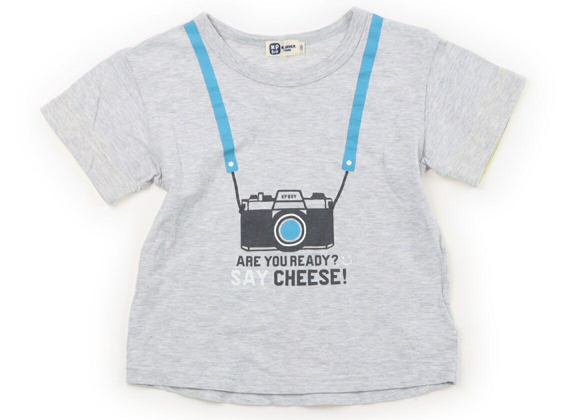 ニットプランナー（KP） Knit Planner(KP) Tシャツ・カットソー 100 男の子 カメラ、グレー 子供服 ベビー服 キッズ アウトレット ユーズド 【中古】キッズ・ベビー・マタニティ