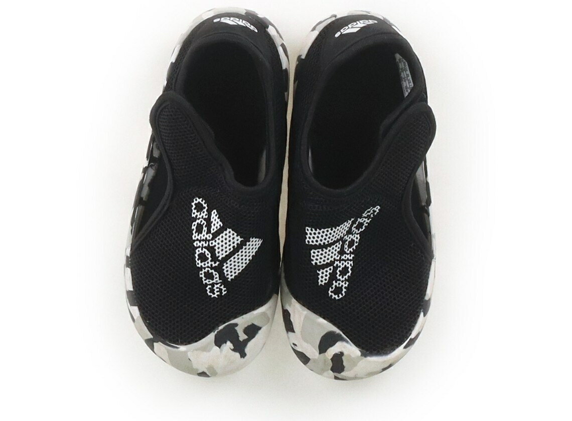 アディダス Adidas サンダル 靴16cm〜 男の子 黒、カモフラ 子供服 ベビー服 キッズ アウトレット ユーズド 【中古】キッズ・ベビー・マタニティ