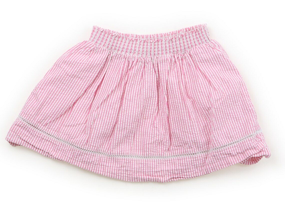 ポロラルフローレン POLO RALPH LAUREN スカート 110 女の子 ピンク・オフストライプ 子供服 ベビー服 キッズ アウトレット ユーズド 【中古】キッズ・ベビー・マタニティ