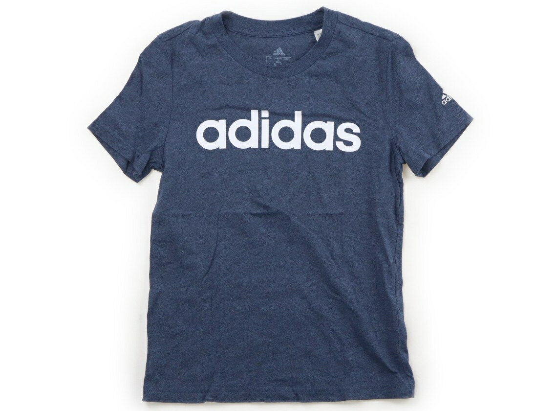 アディダス Adidas Tシャツ・カットソー 150 女の子 青白 子供服 ベビー服 キッズ アウトレット ユーズド 【中古】キッズ・ベビー・マタニティ