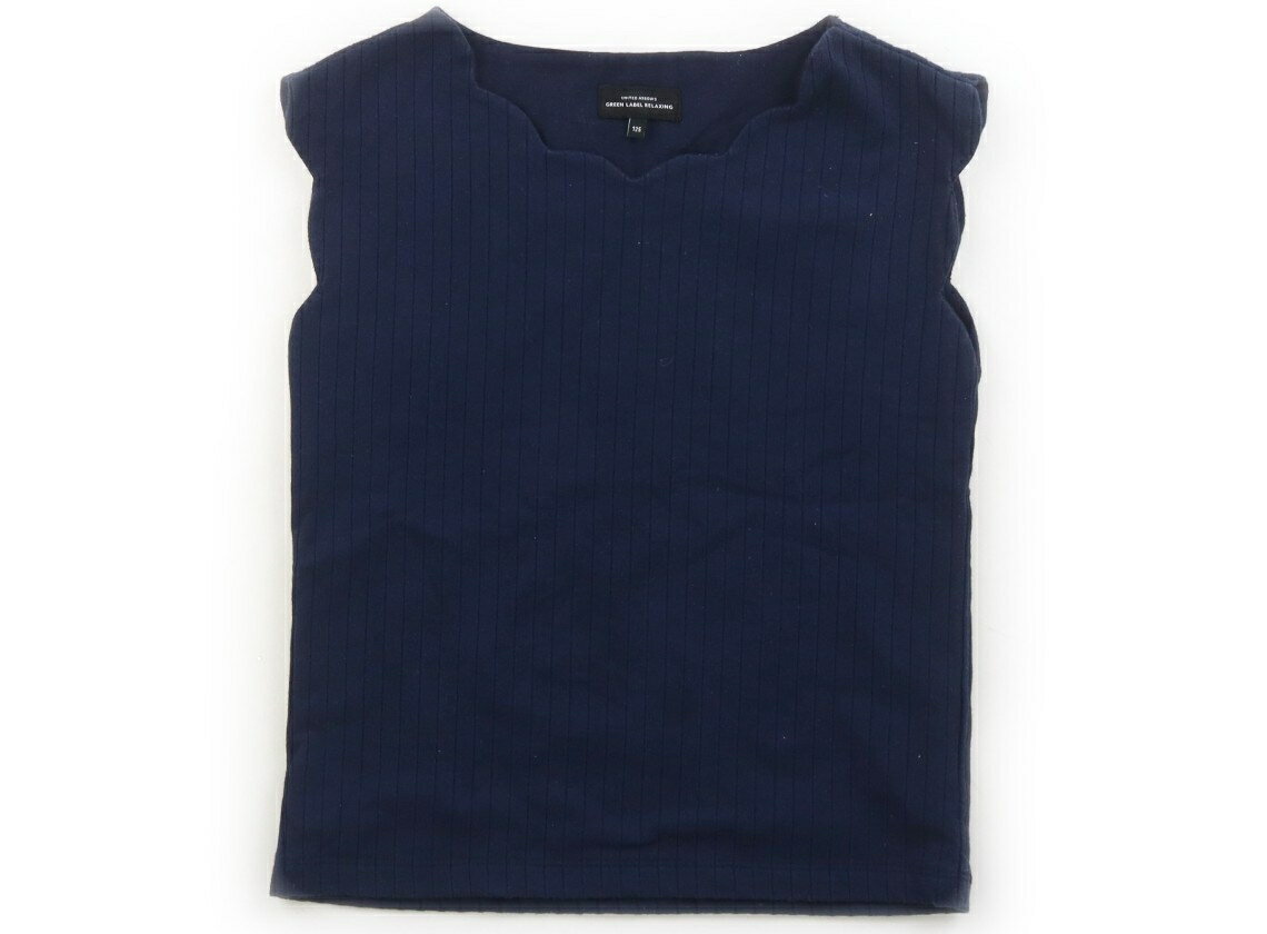 UNITED ARROWS Tank Top/Camisole, Size 120, Girls, Navy, Children's Clothing, Baby Clothing, Kids, Outlet, Used [Pre-owned] Kids, Baby, Maternity