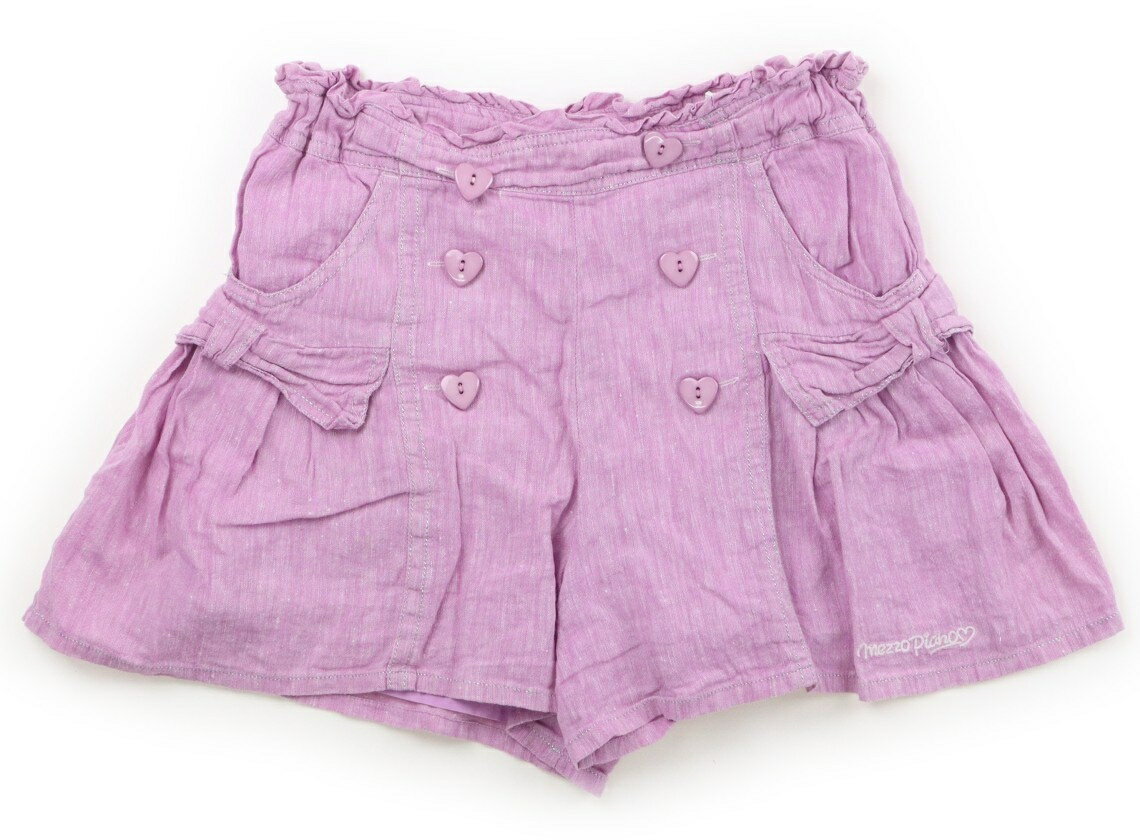 メゾピアノ mezzo piano ショートパンツ 150 女の子 パープル 子供服 ベビー服 キッズ アウトレット ユーズド 【中古】キッズ・ベビー・マタニティ