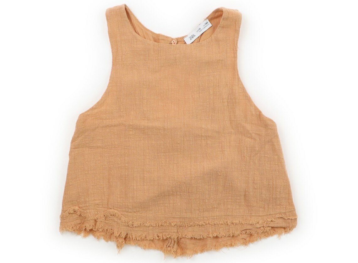 ザラ ZARA シャツ・ブラウス 140 女の子 オレンジ 子供服 ベビー服 キッズ アウトレット ユーズド 【中古】キッズ・ベビー・マタニティ