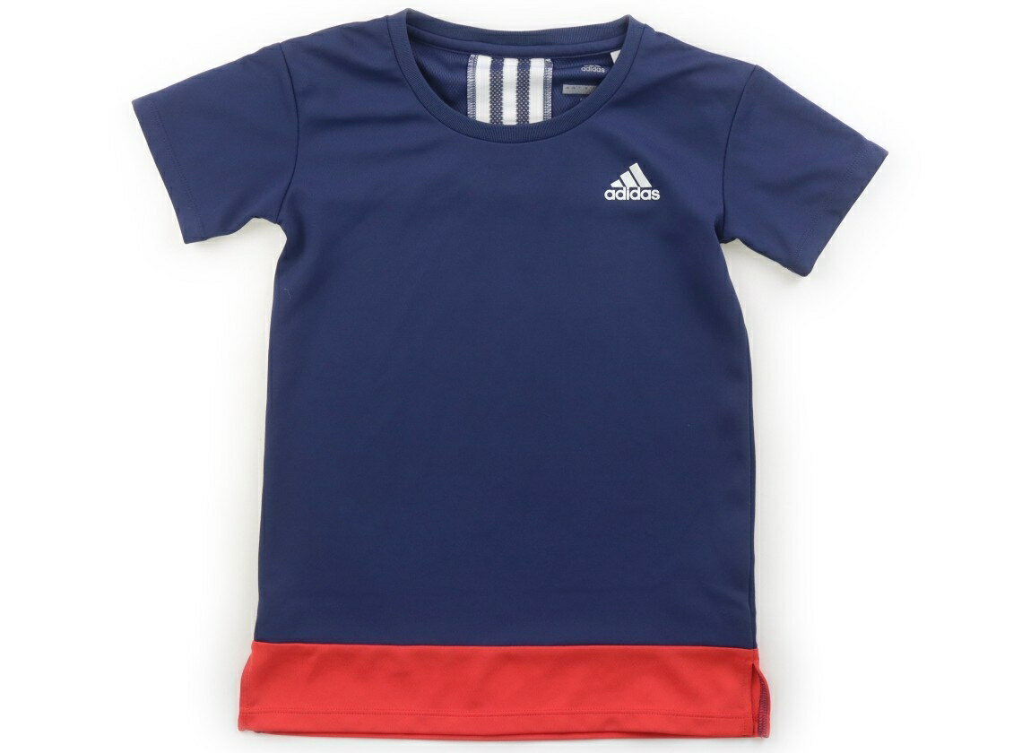 アディダス Adidas スポーツウェア・ダンスウェア 140 男の子 ネイビー・赤 子供服 ベビー服 キッズ アウトレット ユーズド 【中古】キッズ・ベビー・マタニティ
