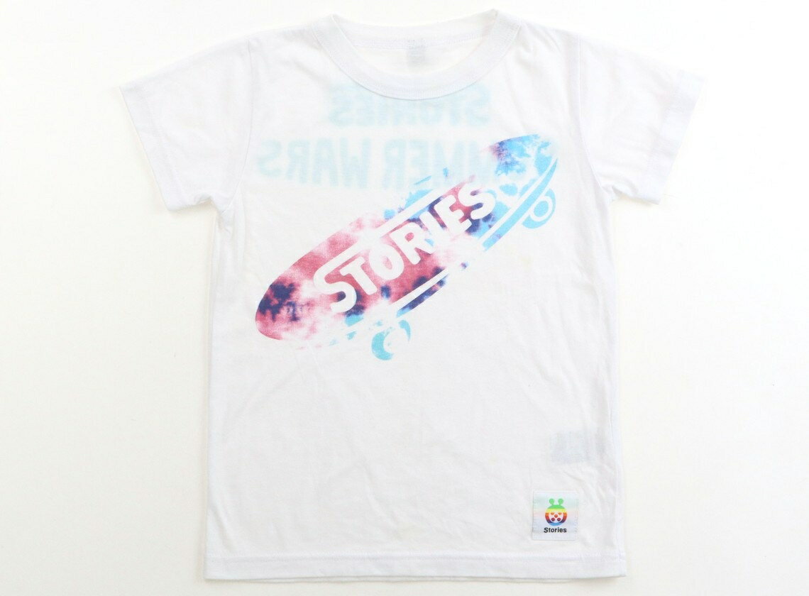 グラグラ Grand Ground Tシャツ・カットソー 120 男の子 白・プリント 子供服 ベビー服 キッズ アウトレット ユーズド 【中古】キッズ・ベビー・マタニティ