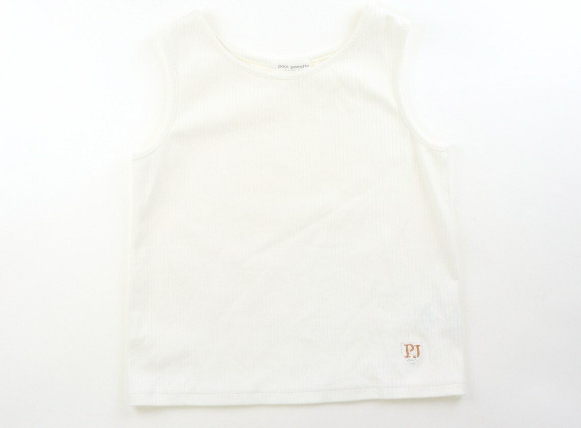 퐁포넷 pom ponette 탱크 탑 캐미솔 160 소녀 오프 화이트 어린이 옷 아기 옷 키즈 아울렛 유즈드 [중고] 키즈 아기 출산