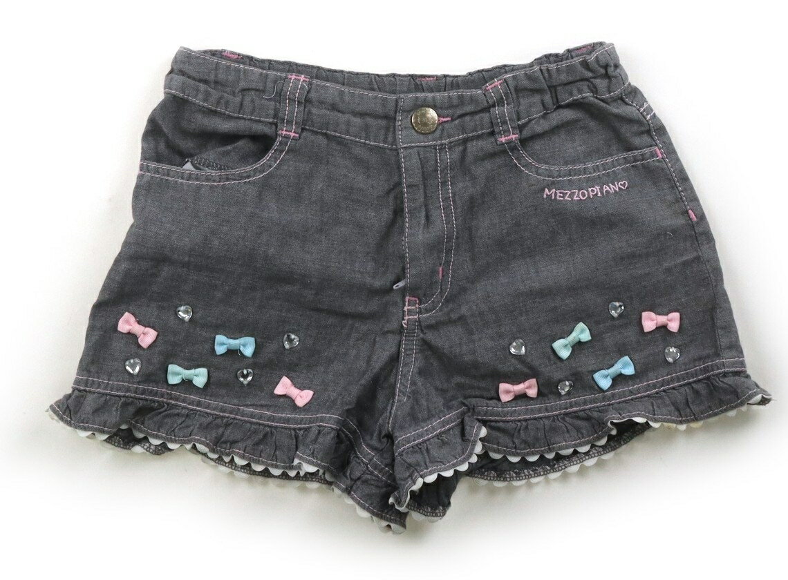 メゾピアノ mezzo piano ショートパンツ 140 女の子 グレー 子供服 ベビー服 キッズ アウトレット ユーズド 【中古】キッズ・ベビー・マタニティ