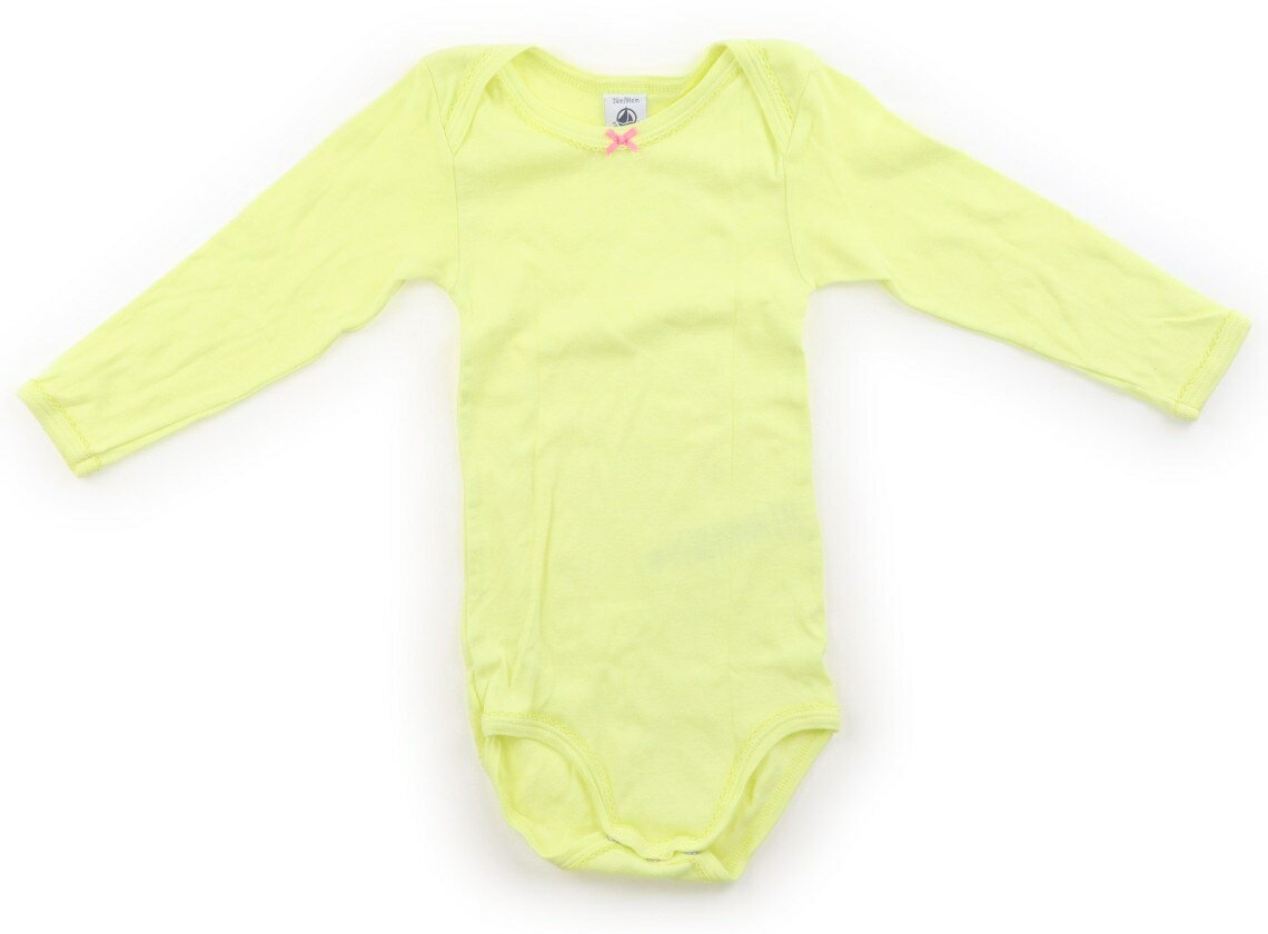 プチバトー PETIT BATEAU ロンパース 80 女の子 レモン 子供服 ベビー服 キッズ アウトレット ユーズド 【中古】キッズ・ベビー・マタニティ