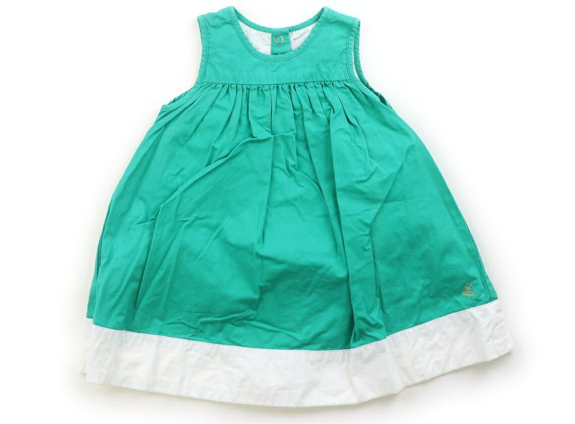 プチバトー PETIT BATEAU ジャンパースカート 70 女の子 グリン・オフ 子供服 ベビ...