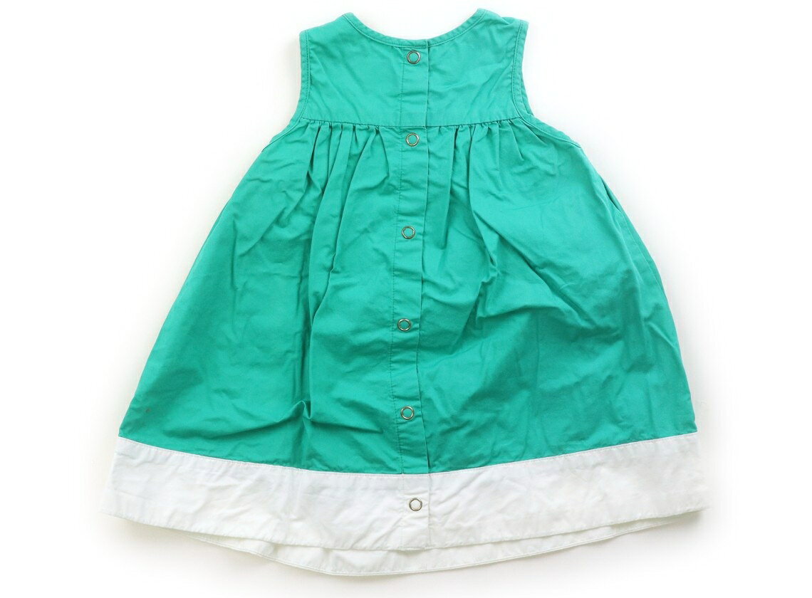 プチバトー PETIT BATEAU ジャンパースカート 70 女の子 グリン・オフ 子供服 ベビ...