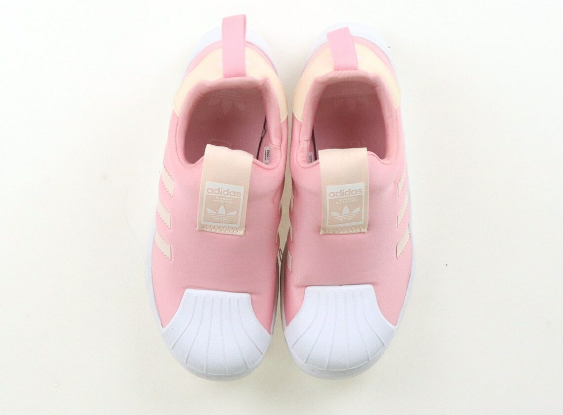 アディダス Adidas スニーカー 靴19cm〜 女の子 ピンク 子供服 ベビー服 キッズ アウトレット ユーズド 【中古】キッズ・ベビー・マタニティ