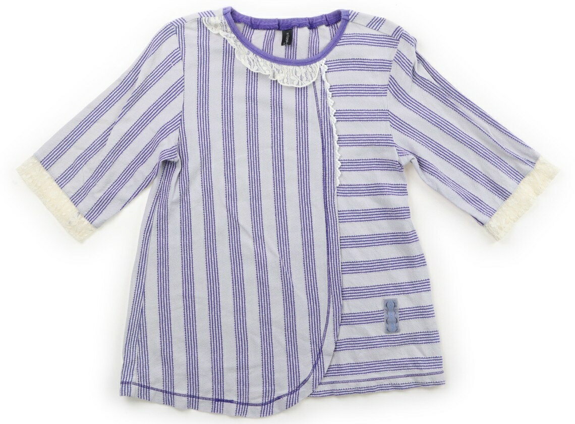 ズッパディズッカ Zuppa di Zucca Tシャツ・カットソー 140 女の子 グレーブルー 子供服 ベビー服 キッズ アウトレット ユーズド 【中古】キッズ・ベビー・マタニティ