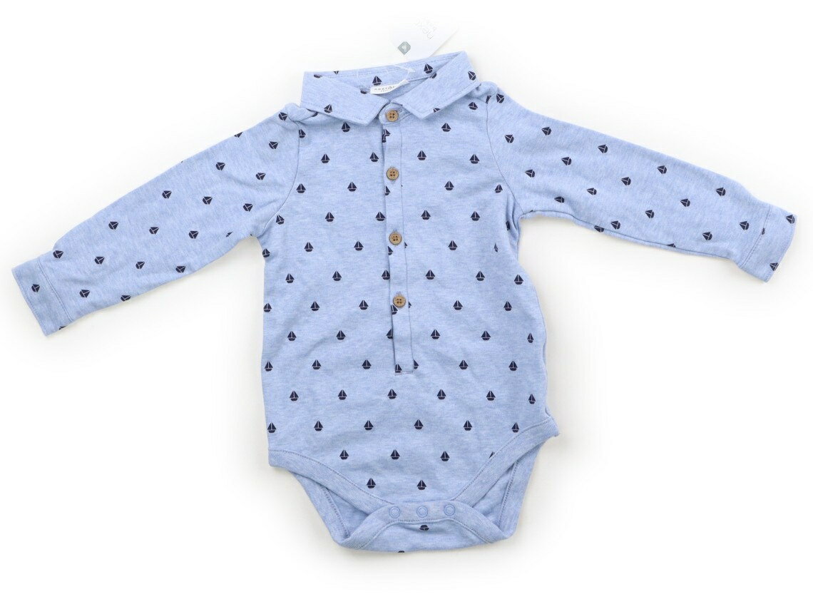 ネクスト NEXT ロンパース 80 男の子 ヨット柄ブルー 子供服 ベビー服 キッズ アウトレット ユーズド 【中古】キッズ・ベビー・マタニティ