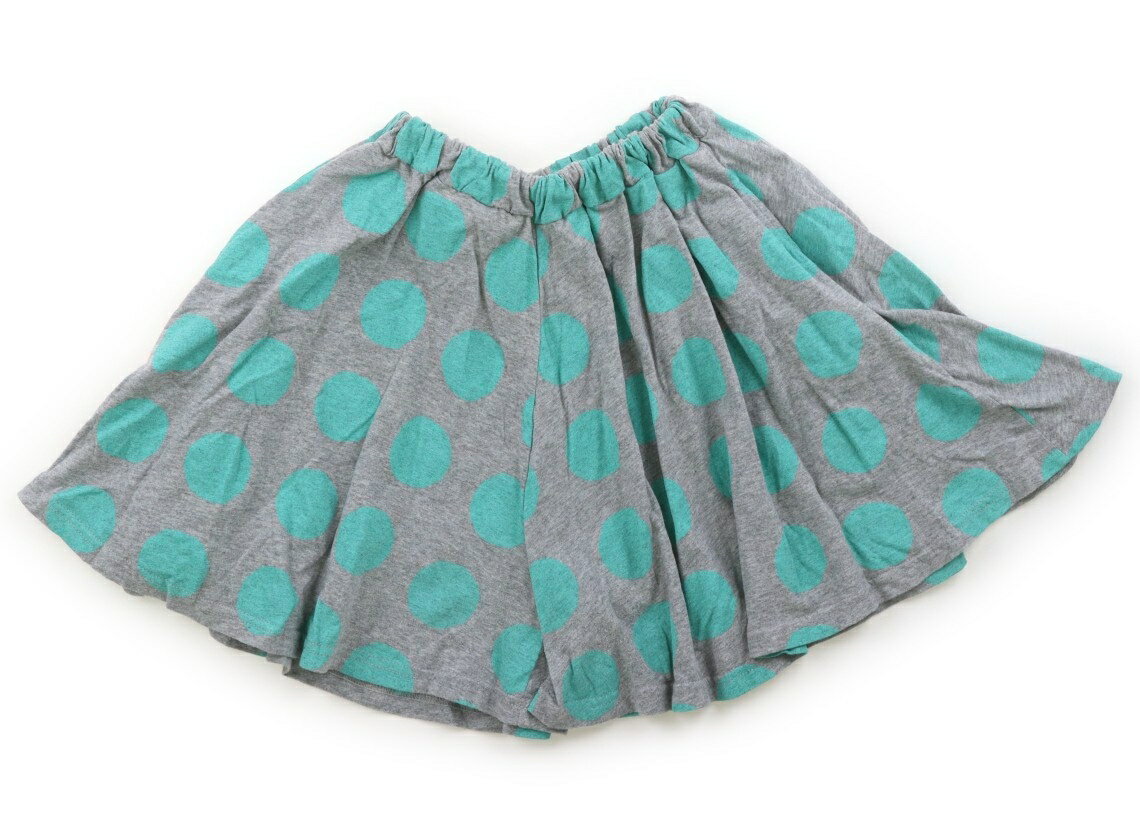 マーキーズ Markey's キュロット 110 女の子 グレー・グリーンドット 子供服 ベビ...