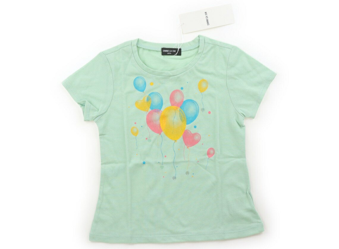 コムサイズム COMME CA ISM Tシャツ・カットソー 120 女の子 ライトグリーン 子供服 ベビー服 キッズ アウトレット ユーズド 【中古】キッズ・ベビー・マタニティ