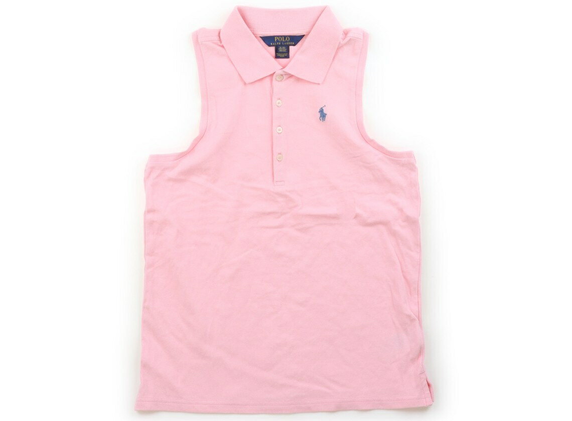 ポロラルフローレン POLO RALPH LAUREN ポロシャツ 160 女の子 ピンク 子供服 ベビー服 キッズ アウトレット ユーズド 【中古】キッズ・ベビー・マタニティ
